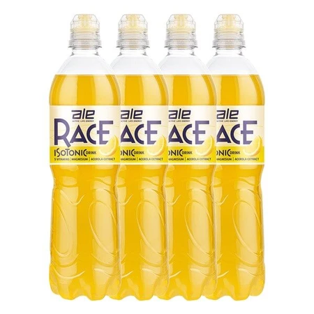 Set van 4x ALE Race Isotonic Drink, vloeibaar, citroensmaak, 750 ml