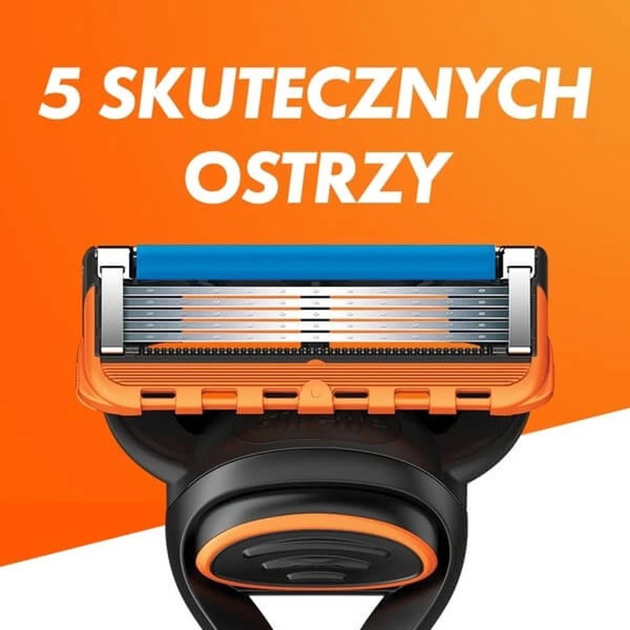 Coffret Gillette, rasoir Fusion5 + Fusion, gel de rasage pour peaux sensibles, 200 ml