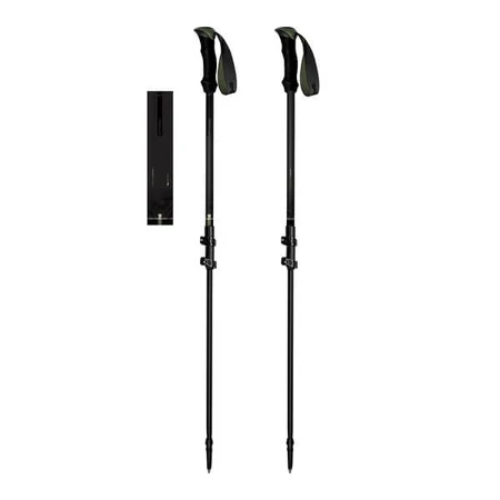 Spokey Trial, lightweight trekking poles, green, 2 pcs.