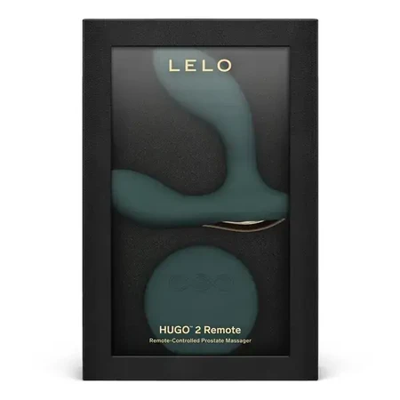 Lelo Hugo 2 Remote Green, prostate massager with remote control, 1 pc.