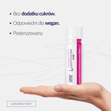 ALE L-Carnitine Shot Sport, lichid, 80 ml
