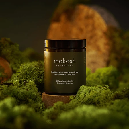 Mokosh, moisturizing face and body lotion, Green coffee with snuff, 180 ml