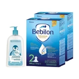 Set van 2 x Bebilon 2 Advance Pronutra, 1000 g + Bioderma ABCDerm Cold-Cream, 1 l