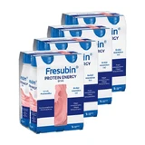Fresubin Protein Energy Drink, strawberry flavored liquid, 16x200 ml