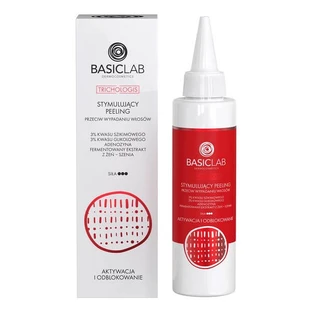 BasicLab Trichologis, scrub stimulant împotriva căderii părului, 150 ml