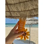 Meishoku C Vita Sunscreen Cream SPF50+, crema solare dalla texture vellutata e leggera, 50 g