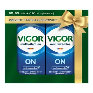 Set von 2x Vigor Multivitamin ON, Tabletten, 60 Stück.