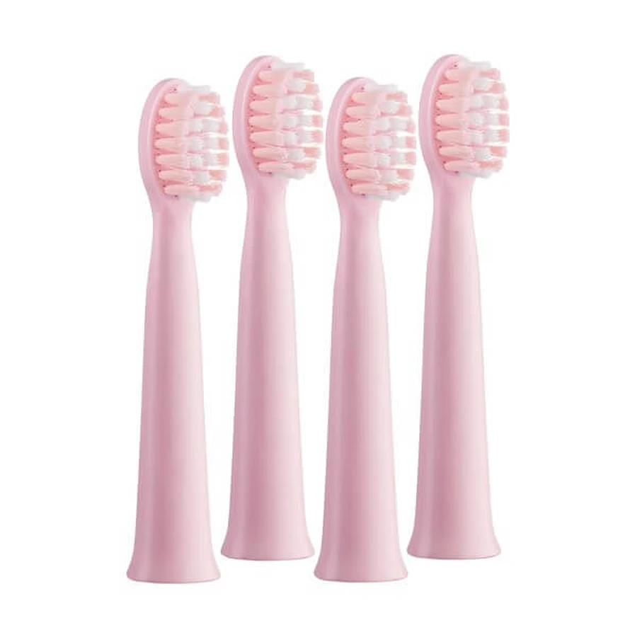 Vitammy Harmony, tandenborstel tips, roze, 4 stuks.