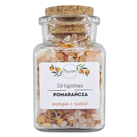 Mayram, sól do kąpieli, Pomarańcza, 170 g: ceny i cechy