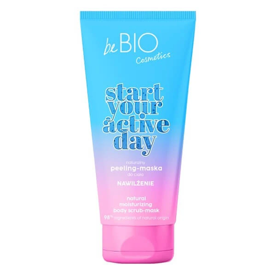BeBio Start Your Active Day, body scrub-mask hydration, 200 ml