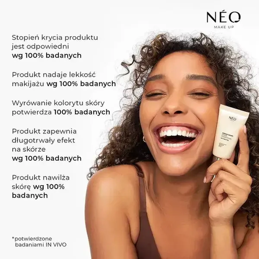 Neo Make Up Intense Serum, deckende Grundierung, 02 Elfenbein, 30 ml
