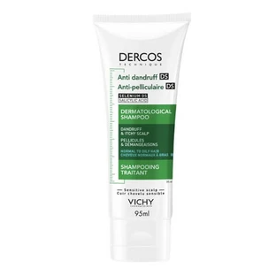 Vichy Dercos DS, șampon anti-mătreață, păr normal și gras, 95 ml