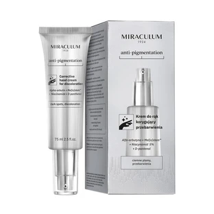 Miraculum Anti-Pigmentare, cremă de mâini pentru corectarea imperfecțiunilor, 75 ml