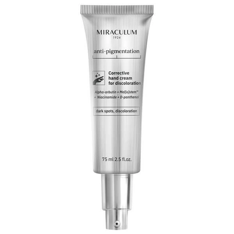 Miraculum Anti-Pigmentare, cremă de mâini pentru corectarea imperfecțiunilor, 75 ml