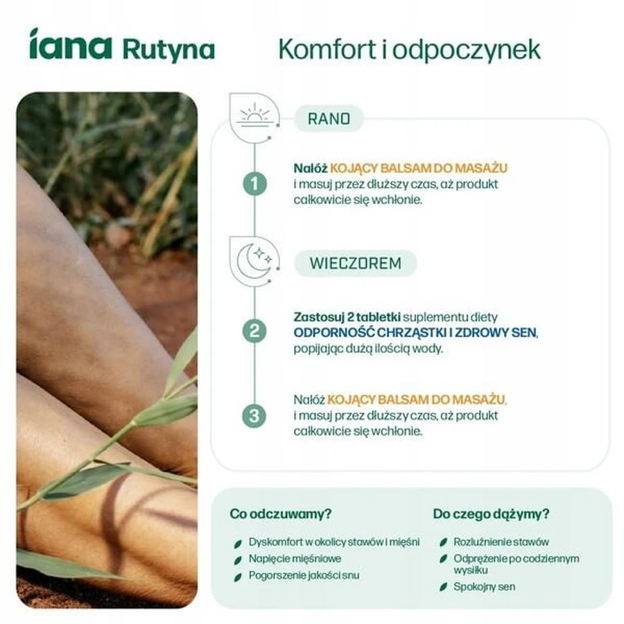Iana, verzachtende massagelotion, 100 ml