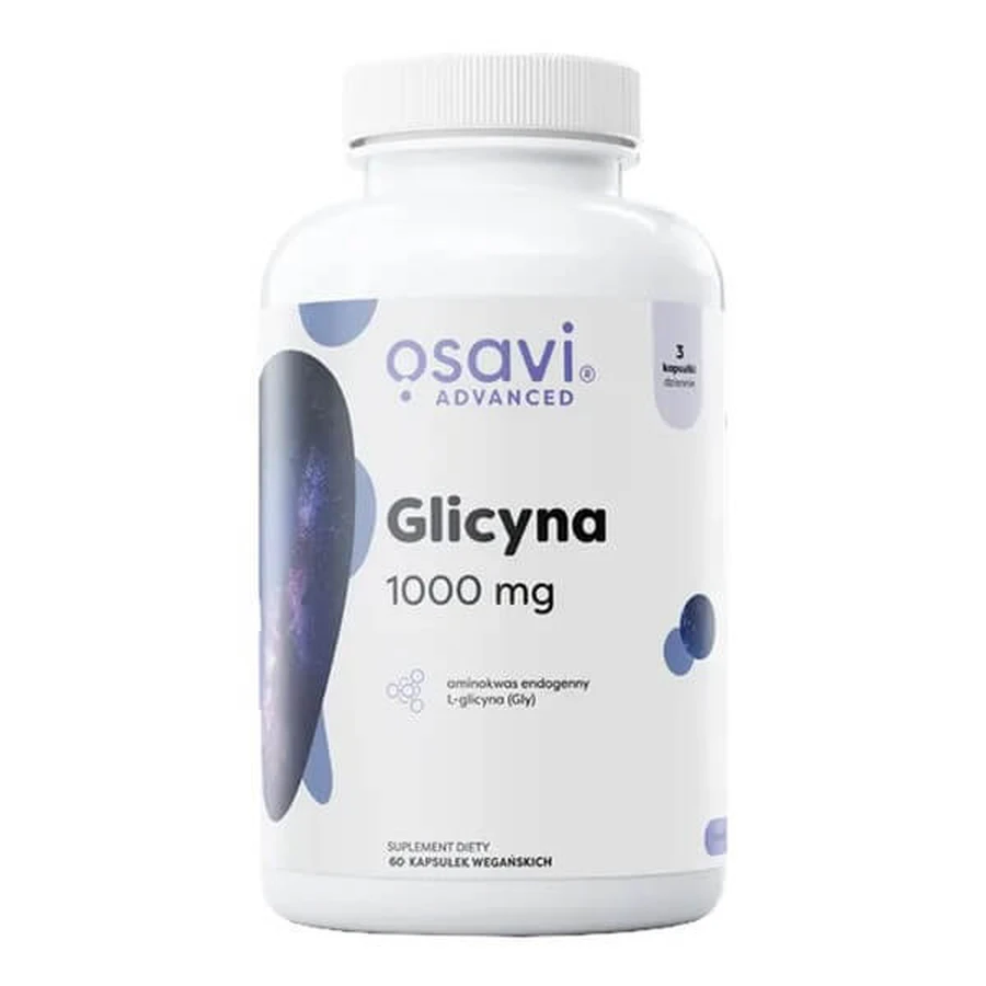 Osavi Glicyna 1000 mg, kapsułki twarde, 60 szt.: ceny i cechy
