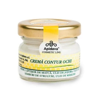 Honey and royal jelly eye contour cream, 30 ml, Apidava