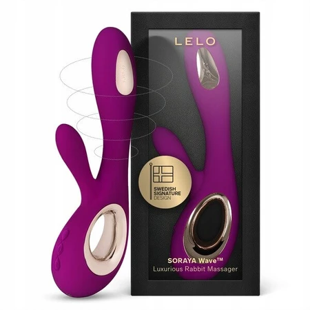 Lelo Soraya Wave Deep Rose, Bunny-Vibrator, 1 Stk.