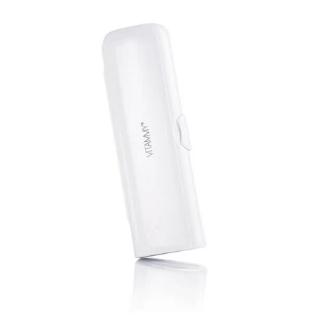 Vitammy Case 1, custodia per spazzolino sonico, colore bianco, 1 pz.