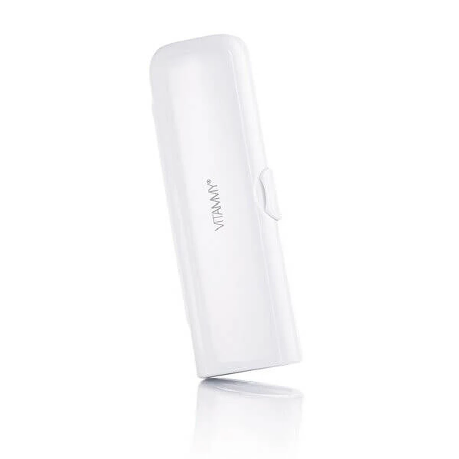 Vitammy Case 1, custodia per spazzolino sonico, colore bianco, 1 pz.