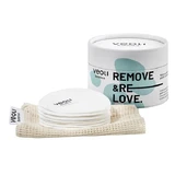 Veoli Botanica, REMOVE &amp; RELOVE, Reusable bamboo cosmetic pads, 7 pcs.