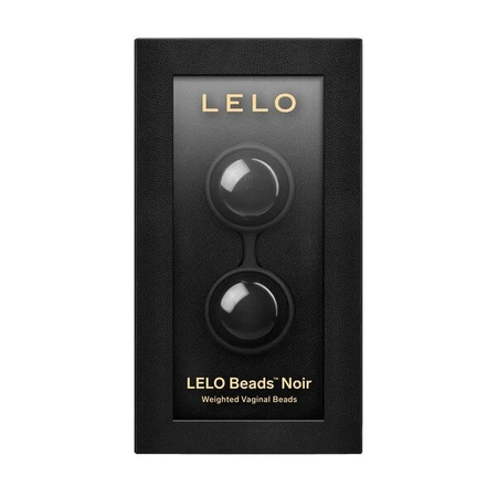 Lelo Luna Beads Noir, bile geisha, 1 buc.