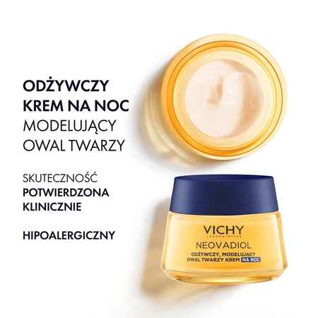 Vichy Neovadiol Magistral set, nourishing and reducing sagging day lotion, 50 ml + nourishing and oval shaping night cream, 50 ml