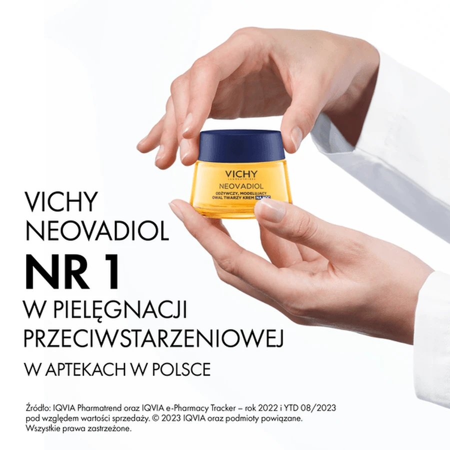 Vichy Neovadiol Magistral set, nourishing and reducing sagging day lotion, 50 ml + nourishing and oval shaping night cream, 50 ml