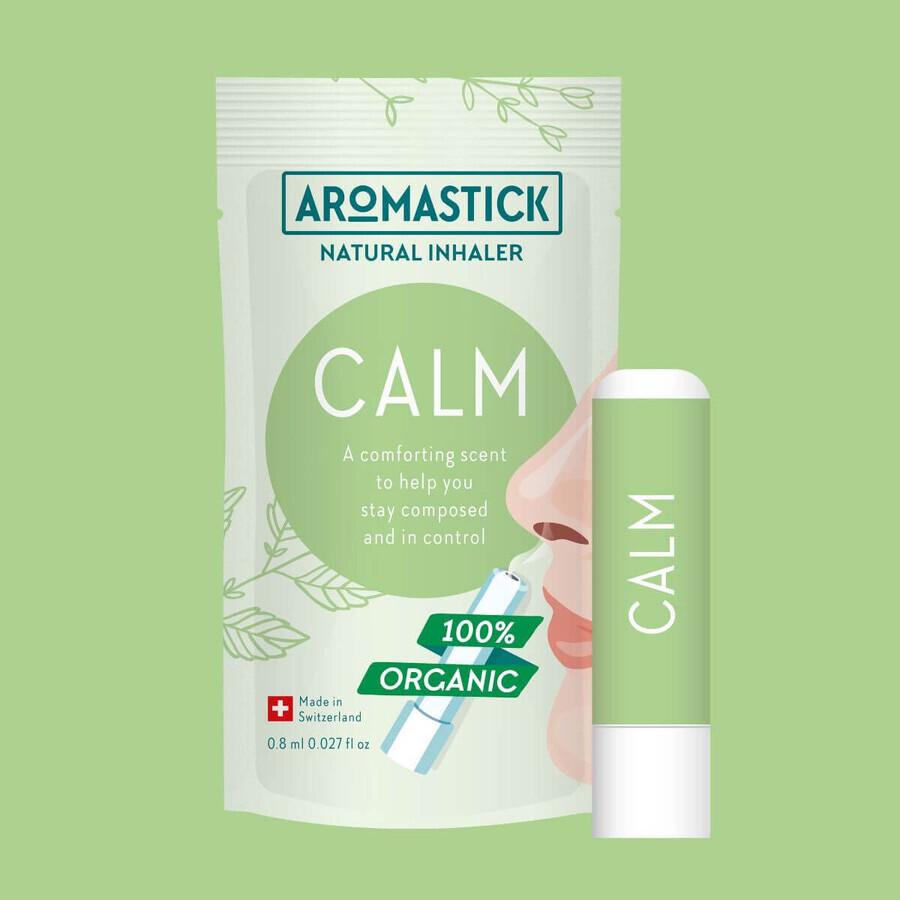 Inhalator nazal bio Aromastick Calm