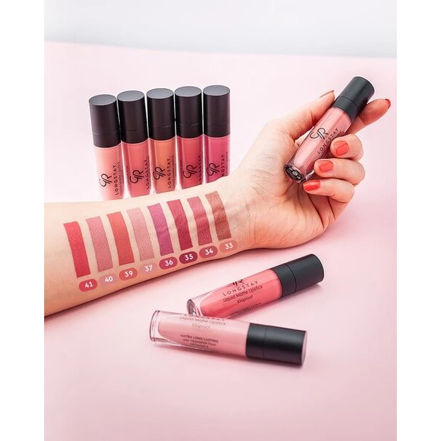 Golden Rose Longstay Liquid Matte Lipstick, 33, 5.5 ml
