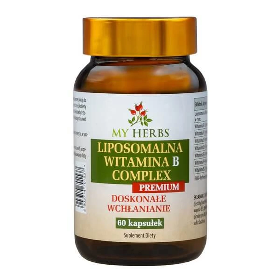 Bio Herbs Liposomal Vitamin B Complex, capsules, 60 pcs.