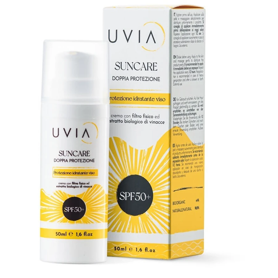 UVIA GEZICHTSZONNEBRANDCRÈME SPF50+ 50ML