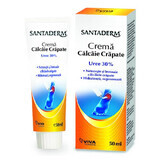 Cream with 30% urea for cracked heels Santaderm, 50 ml, Viva Pharma