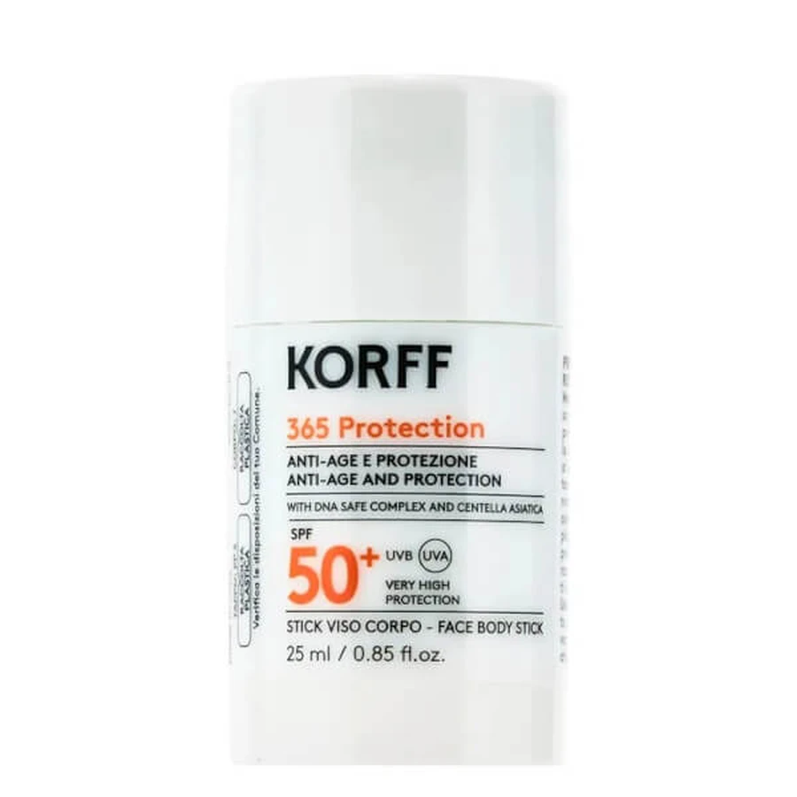 Korff 365 Protection - Stick Rostro y Cuerpo SPF50+ Muy Alta Protección 25ml