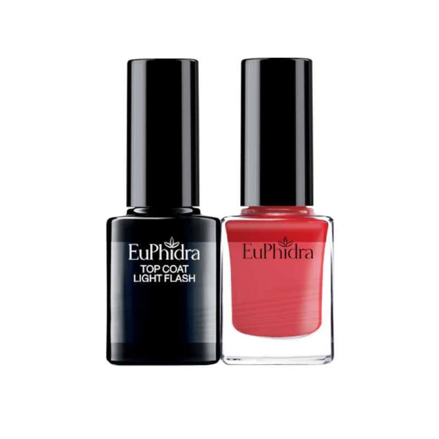 Lac de unghii semipermanent+Top Coat Light Protective SP04 Euphidra 10ml