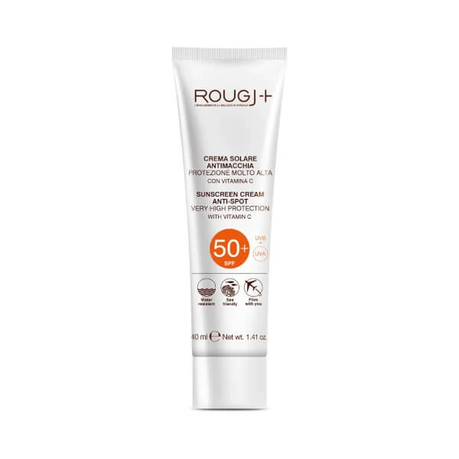 Rougj facial sunscreen 50+ anti-stain.