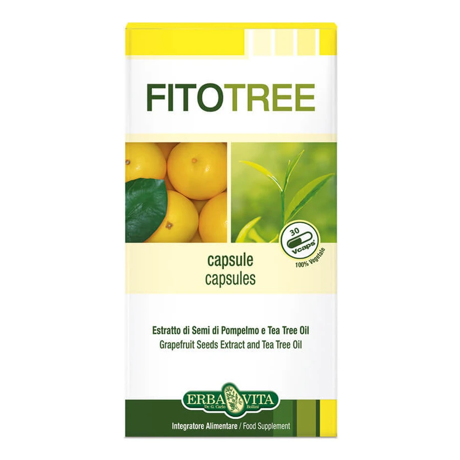 Fitotree 30 kapsułek Erbavita: ceny i cechy
