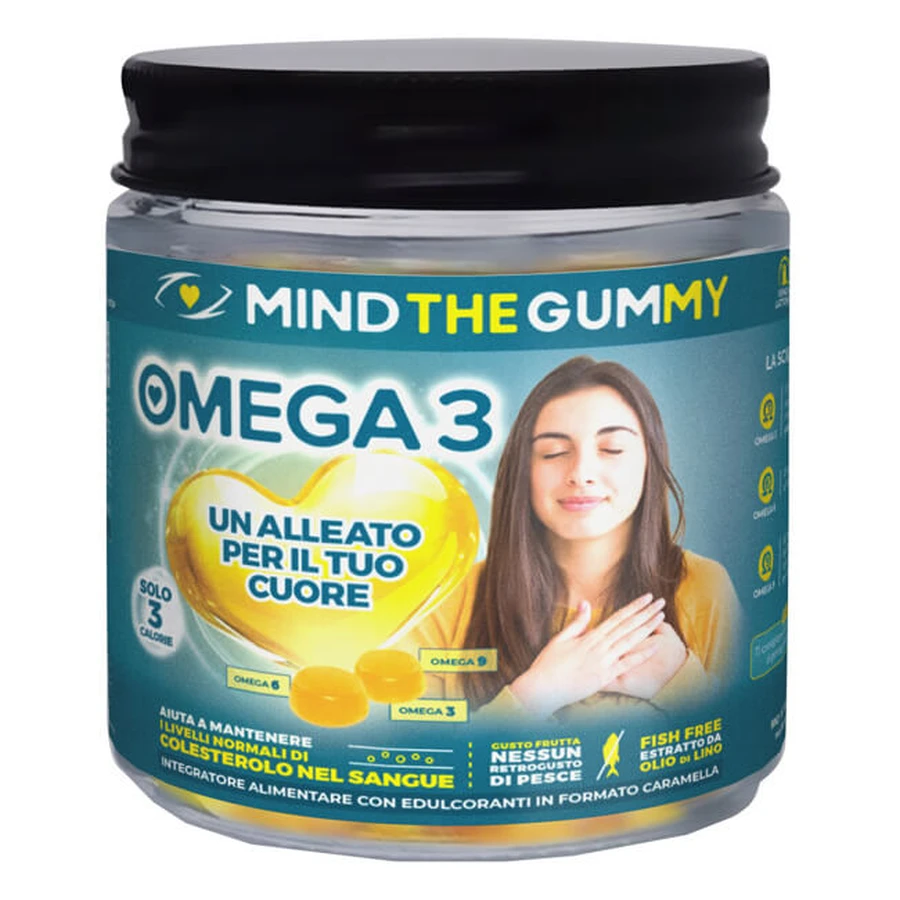 UWAŻAJ NA ŻELKI OMEGA3 60CARAME: ceny i cechy