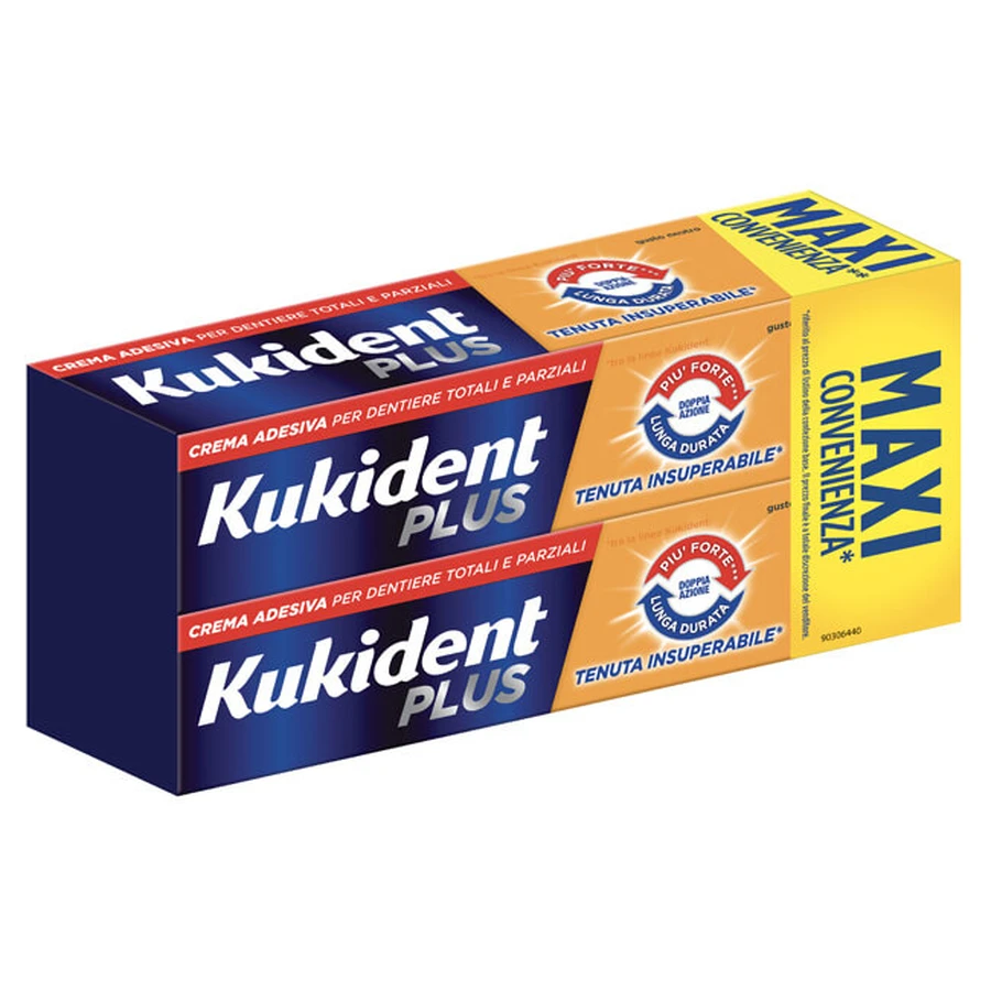KUKIDENT PLUS DUBBEL AZ 2X65G