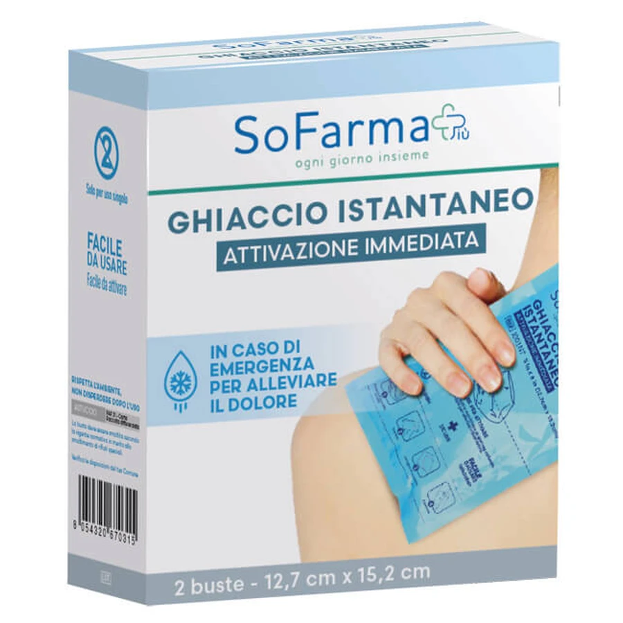 SoFarma+ Instant Ice 2 saszetki: ceny i cechy