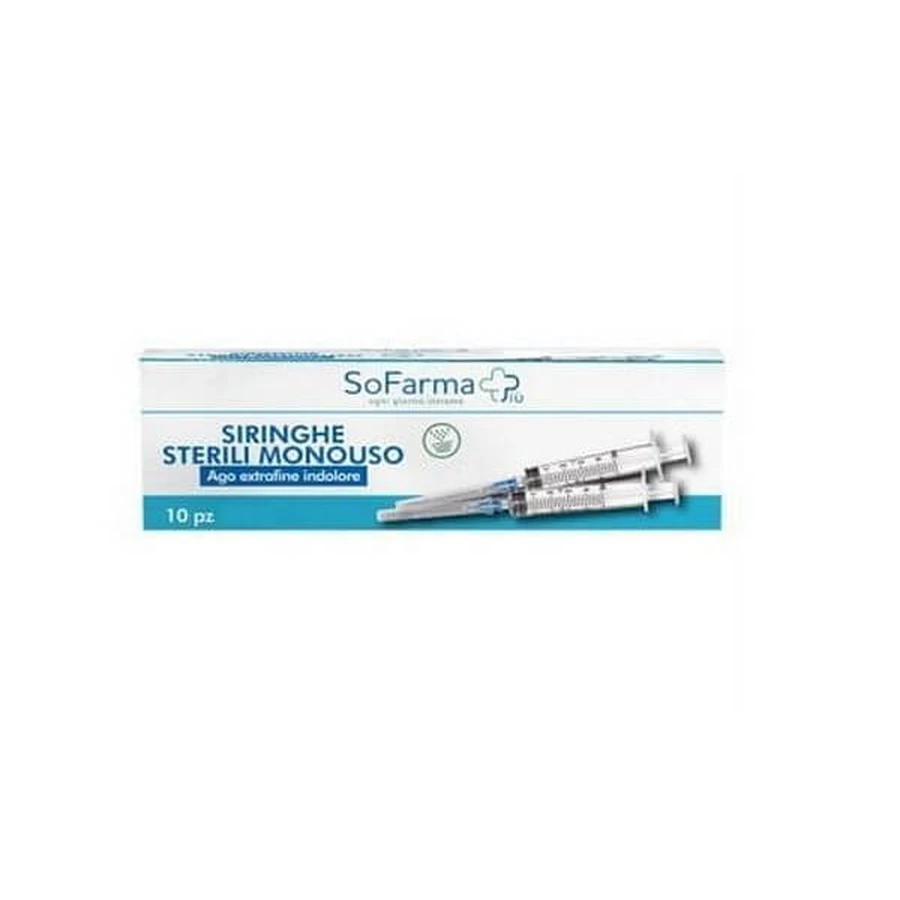 STER SERINGĂ 10ML G21 10PCS SF+