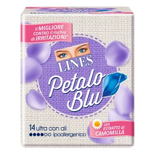 LINES PETAL Azul C/Ali 14pcs