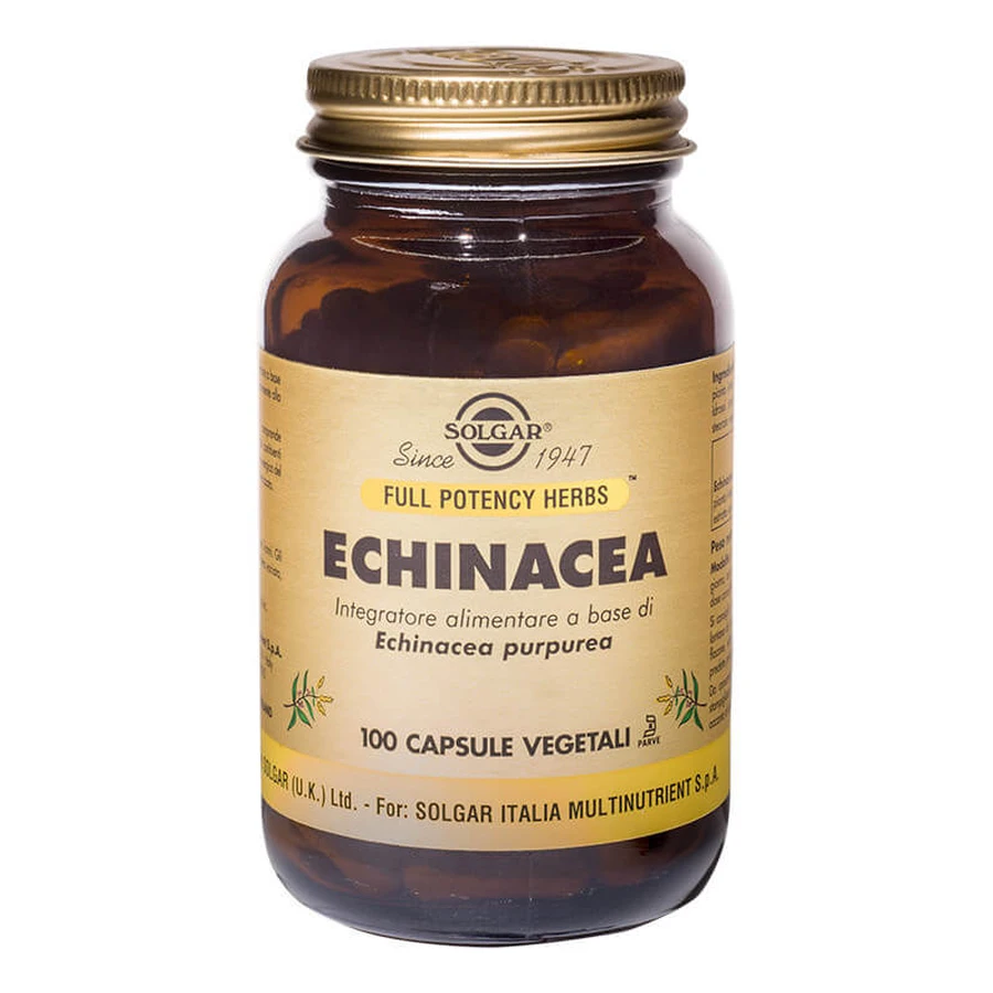Solgar Echinacea 100 cápsulas vegetales