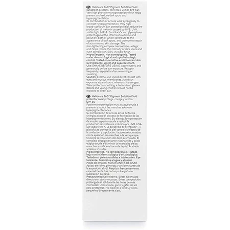 Zonnebeschermingsvloeistof SPF50+ Heliocare 360º Pigment Solution, 50 ml, Cantabria