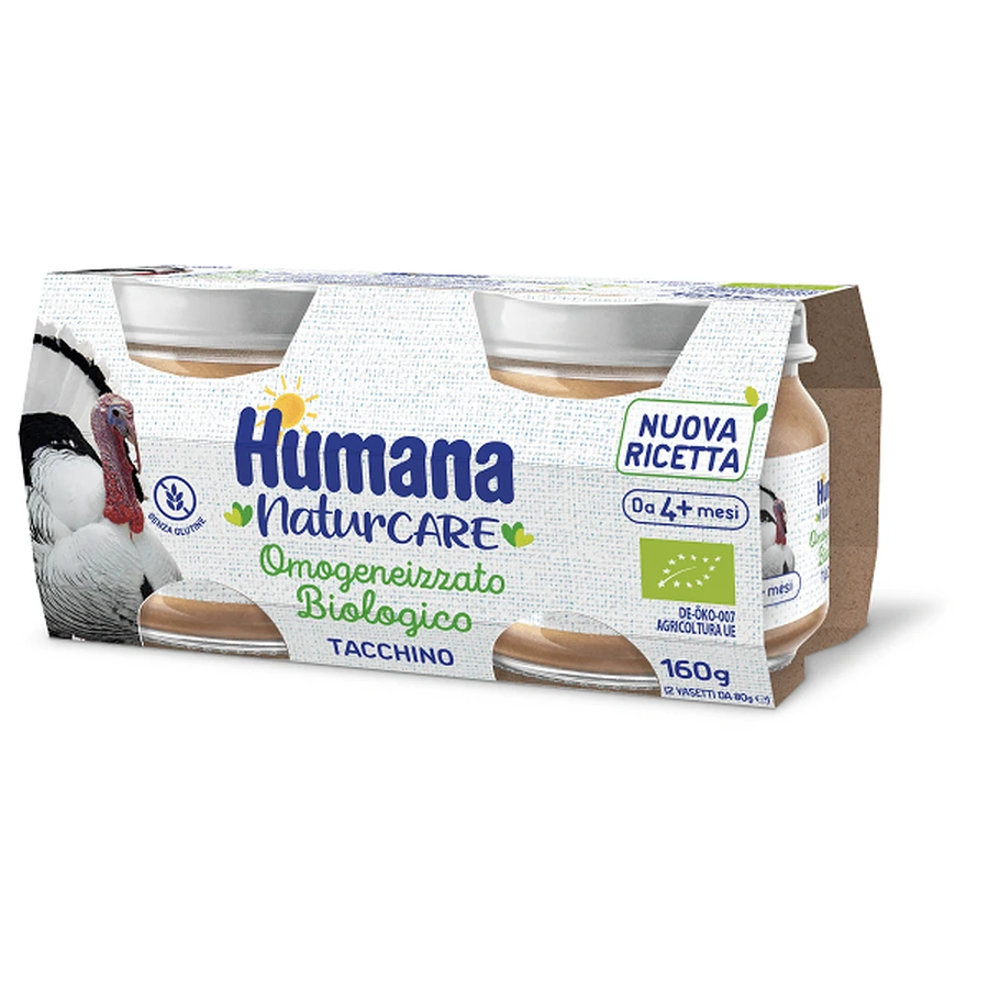 HUMANA OMOG BIOLOGISCHE KALKOEN 2X80G