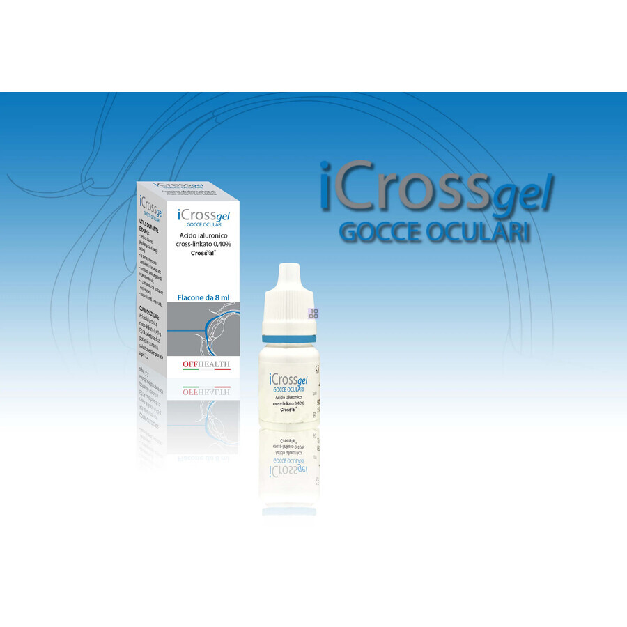 iCross Gel, Ophthalmologische Lösung, 8 ml, Off Health