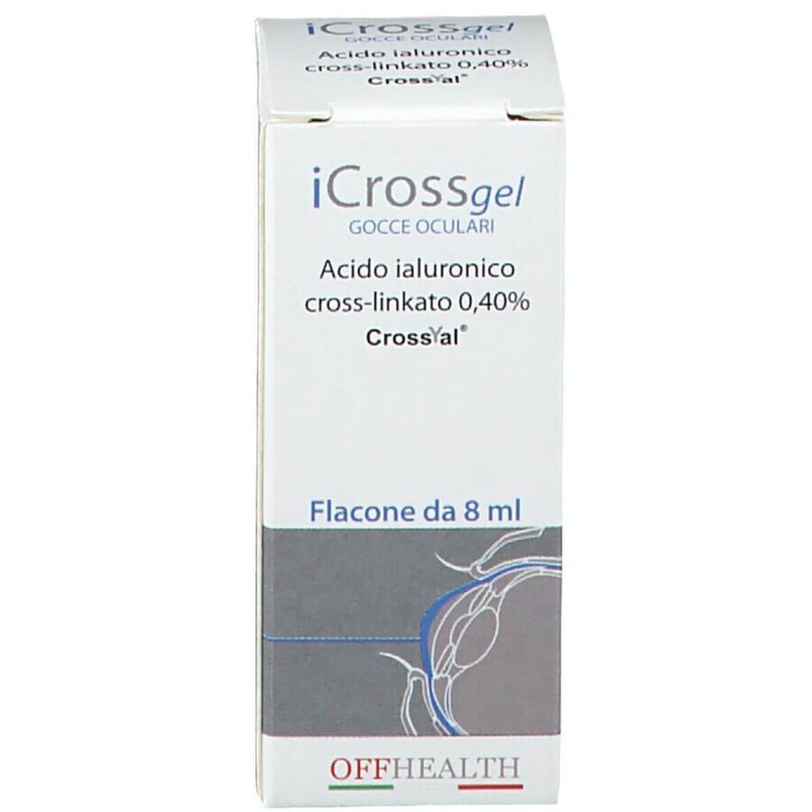 iCross Gel, Ophthalmologische Lösung, 8 ml, Off Health