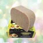 Exfoliating Active Soap with apricot stones, carrot, avocado and citrus notes 100 g Verre de Nature