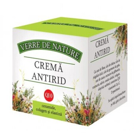 Crema antirid cu unt de Shea, colagen si elastina 50 ml, Verre de Nature