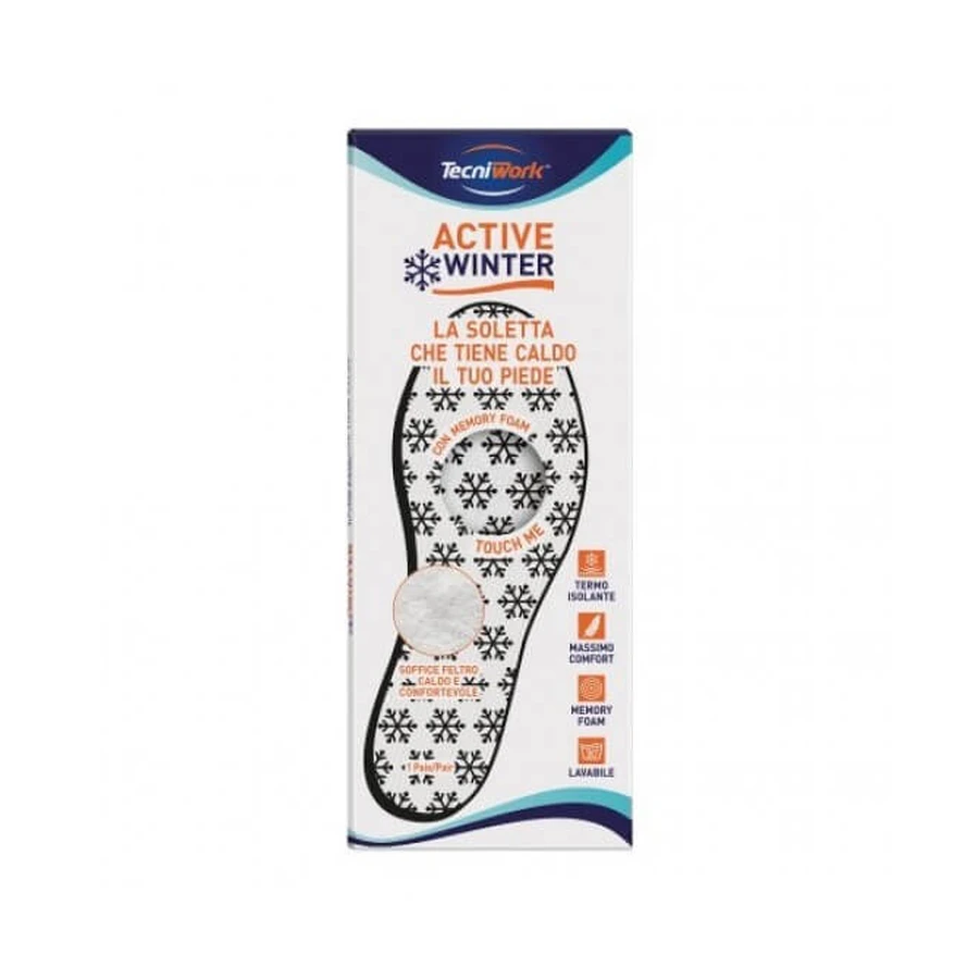 Memory Foam Active Winter 39 Einlegesohlen